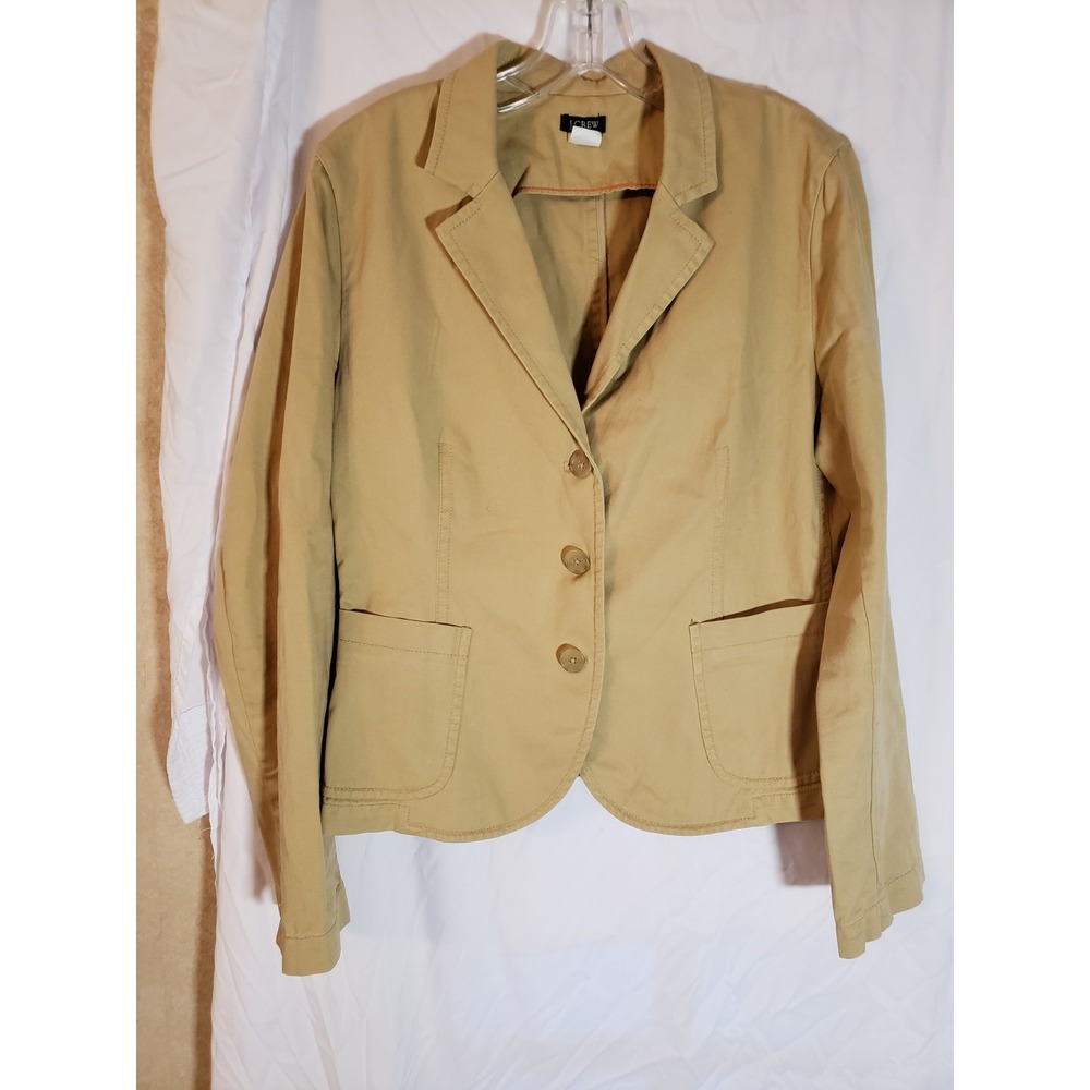 Women's J Crew Tan Blazer Size XL